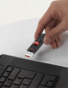 SanDisk Cruzer Glide 128GB USB Pen Drive, black