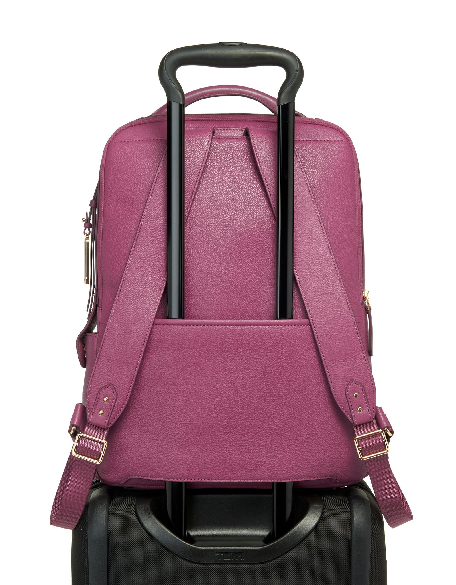 Tumi top backpack pink